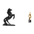 thumbnail image 1 of Estatua de caballo,Estatua de caballo,escultura decorativa de resina de animal,Estatua de arte abstracto,Estatua de arte abstracto Escultura moderna de resina,Figuras de resina de, 1 of 8