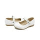 thumbnail image 5 of Balerina Charol Blanco Flores Primera Comunion Confirmacion blanco 18, 5 of 6