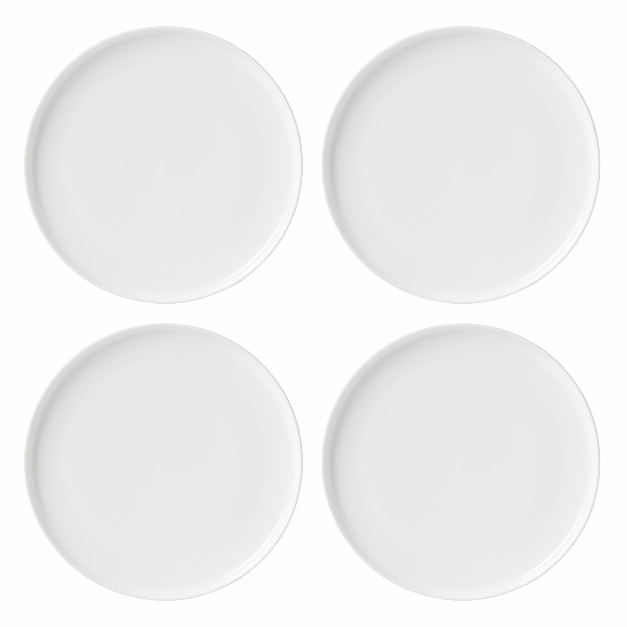 Oneida 365 24 Seven 12-Piece White Porcelain Tableware Set (Service for 4)