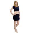 thumbnail image 2 of Vivian's Fashions Skirt - Velour Mini Skirt (Junior and Junior Plus Sizes), 2 of 5