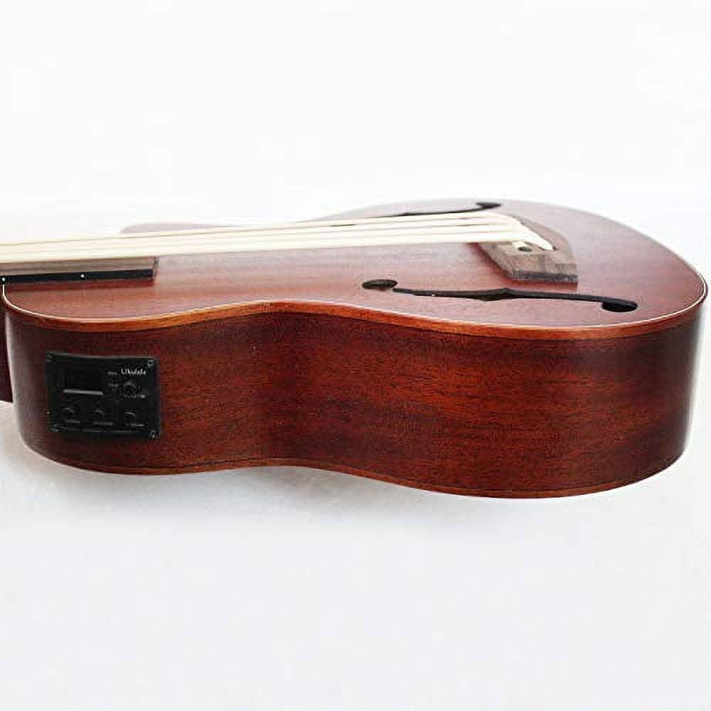 Batking Ubass 30 Inch Baritone Electric Ukulele Bass For Adults Mahogany Fretless Acoustic Bass with Gig Bag Kids Ukelele
