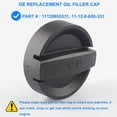 thumbnail image 2 of Oil Filler Cap Replacement Oil Filter Cover 11128655331 Auto Modified Parts Compatible For 5 Series F07f10, 2 of 7