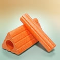 thumbnail image 6 of BLEEUS 2 In 1 Yoga Block Yoga Column Roller Epp For Adults Fitness Supplies (Orange), 6 of 9