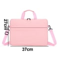 thumbnail image 2 of YOPTOP 14 inch Laptop Case Computer Bag Briefcase  Work Bag For Travel pink，G22050,pink, 2 of 5