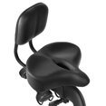 thumbnail image 1 of Asiento de bicicleta MOONCOOL sobredimensionado con respaldo acolchado de 29 x 24 cm, 1 of 7