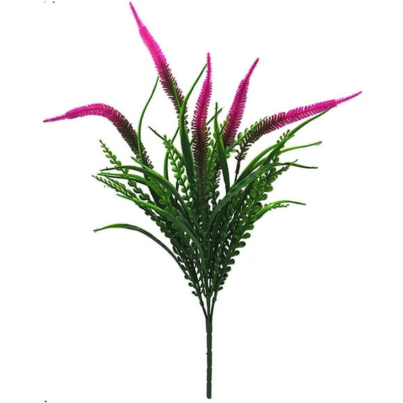 Oimcto Artificial Foxtail Grass Home Decoration,Artificial Plants Flowers Outdoor Plants Plastic Greenery Shrubs Indoor Outside for Home Decor 1Pcs,For Home Decor,Thanksgiving Centerpiece for Table
