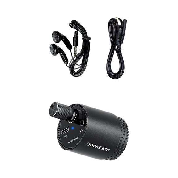 Water Leakage Detection Sound Amplifier Underground Leaking Tester High Sensitivity for Car Maintenance Household Pipes