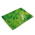 thumbnail image 1 of Green Plants Print Placemat Anti-Slip Heat-insulation Bowl Plate Fork Table Mat(MP0084-4), 1 of 1
