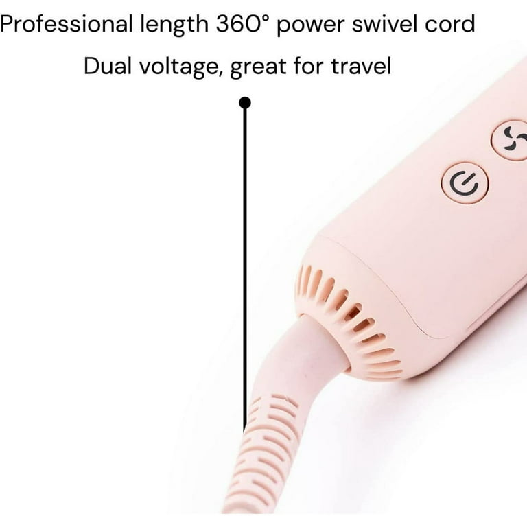 L'ange Hair Le Duo 360° Airflow Styler | 2-in-1 Curling Wand & Titanium Flat Iron Hair Straightener