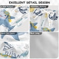 thumbnail image 4 of Cute Cartoon Sharks Diving Swim Trunks Board Shorts Beach Pants Bathing Bottoms 4T, 4 of 8