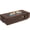 Brown, variant on 32" MGO Patio Propane Fire Pit Table with Shelves, Outdoor Gas Fire Table