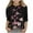 Style 6, variant on GERsome Girls 3/4 Sleeve Crew Neck T Shirts Casual Floral Tees Loose Fit Summer Tops, Sizes 3-12 Years
