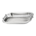 thumbnail image 2 of Colaxi Baking Tray Food Prep Tray with Handles Multifunctional Rectangle Pan Roasting Pan Serving Tray for Cooking Chicken With grid, 2 of 8