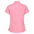 thumbnail image 2 of Regatta - Camisa Mindano V de Manga Corta para Mujer (Rosa Neón Estampado), 2 of 4