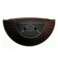 thumbnail image 7 of Yahome Semicircle Hanging Flower Pot for Outdoor 1 Pcs Imitation Rattan Plant Baskets Plastic Wall-Mounted Wall Planter Container with Drainage,for Porch Garden Balcony Fence (Brown), 7 of 7