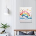 thumbnail image 3 of Nawypu Abc Poster Alphabet Poster For Kids Room Boho Nursery Canvas Wall Art Nursery Wall Art Pink Rainbow Prints Boho Print Rainbow Boho Rainbow Posters Rainbow Nursery Canvas Wall Art, 3 of 4