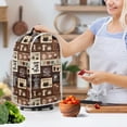 thumbnail image 3 of HELLHERO Coffee Pattern Blender Cover Stylish Thanksgiving, 3 of 6