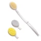 thumbnail image 1 of Cepillo De Ducha Plegable Antideslizante Mango Largo Cepillo De Baño Cómodo Cepillo De Cuerpo Desmontable Con 3 Cabezales De Cepillo Para Baño En Casa Viajes Al Aire Libre Inevent HA015211-00, 1 of 7