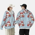 thumbnail image 4 of Gaeub merry Christmas rabbit Men's and Women's UPF 50+ Long-Sleeved Sun Protection Clothing, Fishing Shirt Long Sleeve Zip-Large, 4 of 7