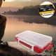 thumbnail image 4 of Caja de almacenamiento de aparejos de doble cara, conveniente para clasificar, alta capacidad rojo pequeño, 4 of 8