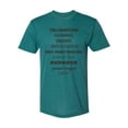 thumbnail image 1 of Camiseta TRI-BLEND HECHO HECHO HACIENDO DE EEUU - Tri-Evergreen - Fuente negra - 2XL Gravity Outdoor Co. Camiseta de manga corta, 1 of 1