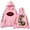 Pink, variant on XUANXIAOJIANG Hazbin Hotel Sir Pentious Hoodie Oversized Hoodie for Men/Women - Long Sleeves, Casual & Fashionable, Comfortable Fit, Daily Wea