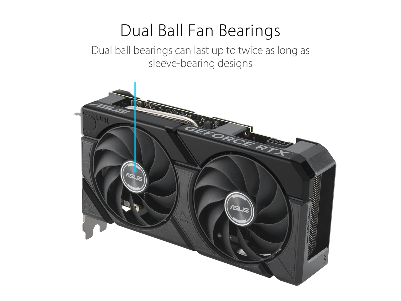ASUS Dual GeForce RTX 4060 Ti EVO OC Edition 16GB GDDR6 (PCIe 4.0