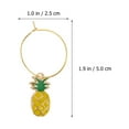thumbnail image 4 of 18Pcs Party Wine Glass Charms Rings Glass Drink Markers Tags (Assorted Color), 4 of 6