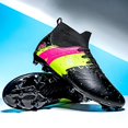thumbnail image 5 of Zapatos de fútbol TF/AG para hombre, botines largos de tobillo alto, calzado deportivo para interior y exterior, botas de fútbol ultraligeras antideslizantes, Unisex, 5 of 5