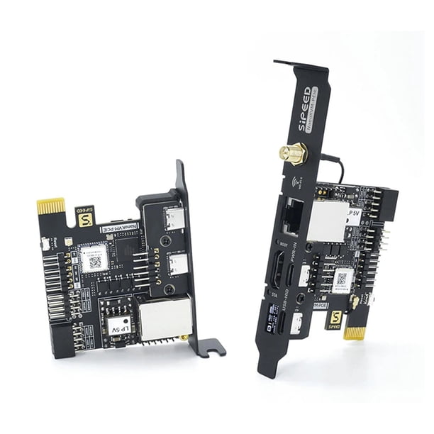 Operación control remoto y servidor mantenimiento NANOKVM-PCIE PIKVM (kit KVM PCIE)