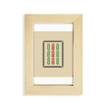 thumbnail image 1 of Mahjong Bar 9 Tiles Pattern Desktop Display Photo Frame Picture Art Painting 5x7 inch, 1 of 3