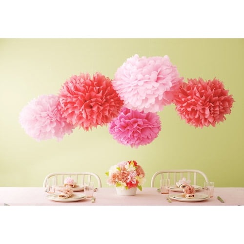 martha stewart tissue paper pom poms kit walmart com martha stewart paper flower kit