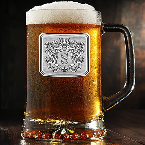 Custom Engraved Large Beer Mug 25oz