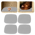 thumbnail image 1 of PVC Washable Chicken Nesting Mat,4pcs Nesting Pads for Chicken Coop Washable Egg Laying Bedding Chicken Nesting Box Pads,Reusable Hen Nesting Mat Boxes for Eggs Protecting (Gray), 1 of 9