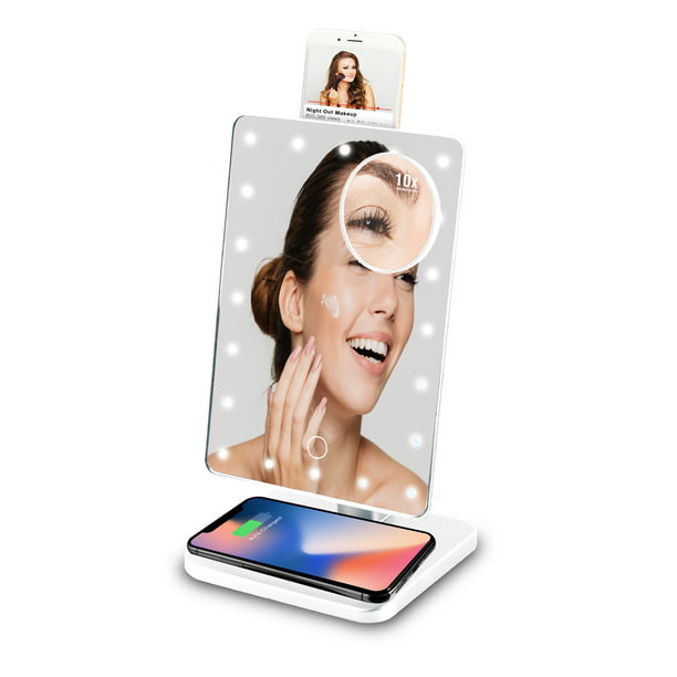 Vivitar Makeup Mirror 10x Magnification, Vivitar Portable Led Hollywood Vanity Mirror Lights Review