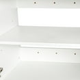 thumbnail image 6 of White Stackable Wall Mounted Storage Cabinet - 11.81"D x 31.50"W x 29.92"H, 6 of 14