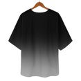 thumbnail image 7 of BODOAO Kimono Cardigans for Women Women's Chiffon Short Sleeve Open Front Cardigan Lightweight & Breathable Summer Cover Up for Casual & Wear Black S, 7 of 7