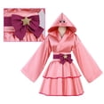 thumbnail image 2 of Halloween Hoodie Anime Kimono Dress for Teens,Cartoon Cosplay Costume with Star Belt,Halloween Party Outfit for Comic-Con & Carnival Stage,Size XXXL, 2 of 9