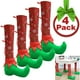 thumbnail image 1 of Fundas navideñas para patas de sillas: diseño de medias y zapatos de duende, decoración de mesas y sillas de comedor con temática navideña, accesorios para fiestas Xemadio FLD-3666, 1 of 7