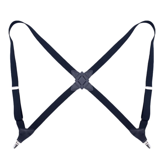 cpengpj Unisex Adjustable Suspenders 2.5cm Elastic Clip-on Belt, Polyester Y-Back Braces for Men and Women, Fashion Casual Solid Color Suspenders for Daily Wear, Party, Role Play