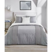 Lacoste Meribel Cotton Bedding Set, Twin/TwinXL Comforter, Grey