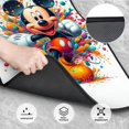 thumbnail image 3 of Cartoon Mickey Mouse And Minnie Mouse Car Floor Mats Universal Floor Mats for Cars Front Rear Car Foot Mats Cute Anime Pattern Car Accessories for Trucks, 3 of 5