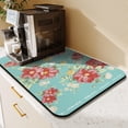 thumbnail image 4 of Washable Quick Dish Drying Mats Non-Slip Coffee Maker Mat For Kitchen Counter Home Coffee Bar Pad 23.5''''x15.5'''', black-2, 4 of 5