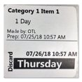 thumbnail image 2 of Seiko SLP-DRL Direct Thermal Diskette Labels for Smart Label Printers, 2.125" Width x 2.75" Length, White - 1 Roll (320 Labels), 2 of 2