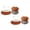 2 Short Handle + 6 Heads, variant on 2 Pcs Stainless Steel Wool Brush Dish Scrubber with Handle Stainless Steel Sponges, Scrubbing Scouring Pad, Steel Wool Scrubber for Kitchens, Bathroom and More, 3.34"x2.75", Silver