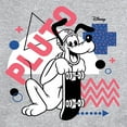 thumbnail image 3 of Disney - Mickey & Friends - Pluto Skates Too - Retro Style - Men's Crew Neck Fleece Pullover, 3 of 5