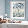 thumbnail image 3 of Blue Coastal Starfish Window Privacy Film,Beach Nautical Shell Eucalyptus Vintage Static Cling UV Sun Blocking Heat Control Window Tint Day and Night,Non-Adhesive One Way Privacy Cover 19.6''x39.3'', 3 of 7