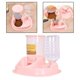 thumbnail image 3 of Dispensador automático de agua y comida para mascotas, cuenco de plástico para perros y gatos. Ideal para viajes. Rosa, 3 of 8