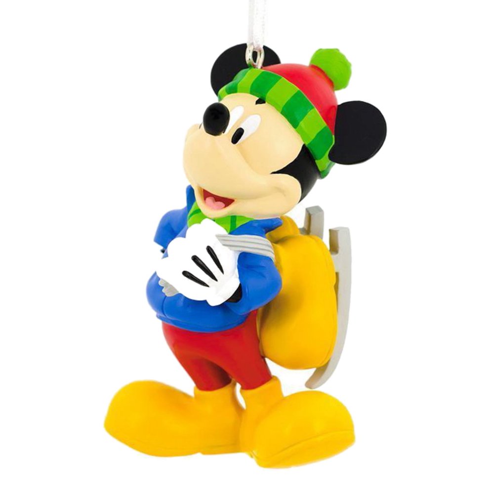 Hallmark Disney Mickey Mouse Skating Christmas Ornament