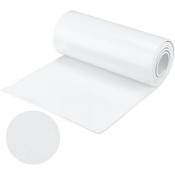 78.7x11.8 inch White Self Adhesive EVA Foam Roll 4mm Thick Waterproof Foam Rubber Sheet for Furniture Protecting Gap Filling Costumes and Other Craft Project White DIY